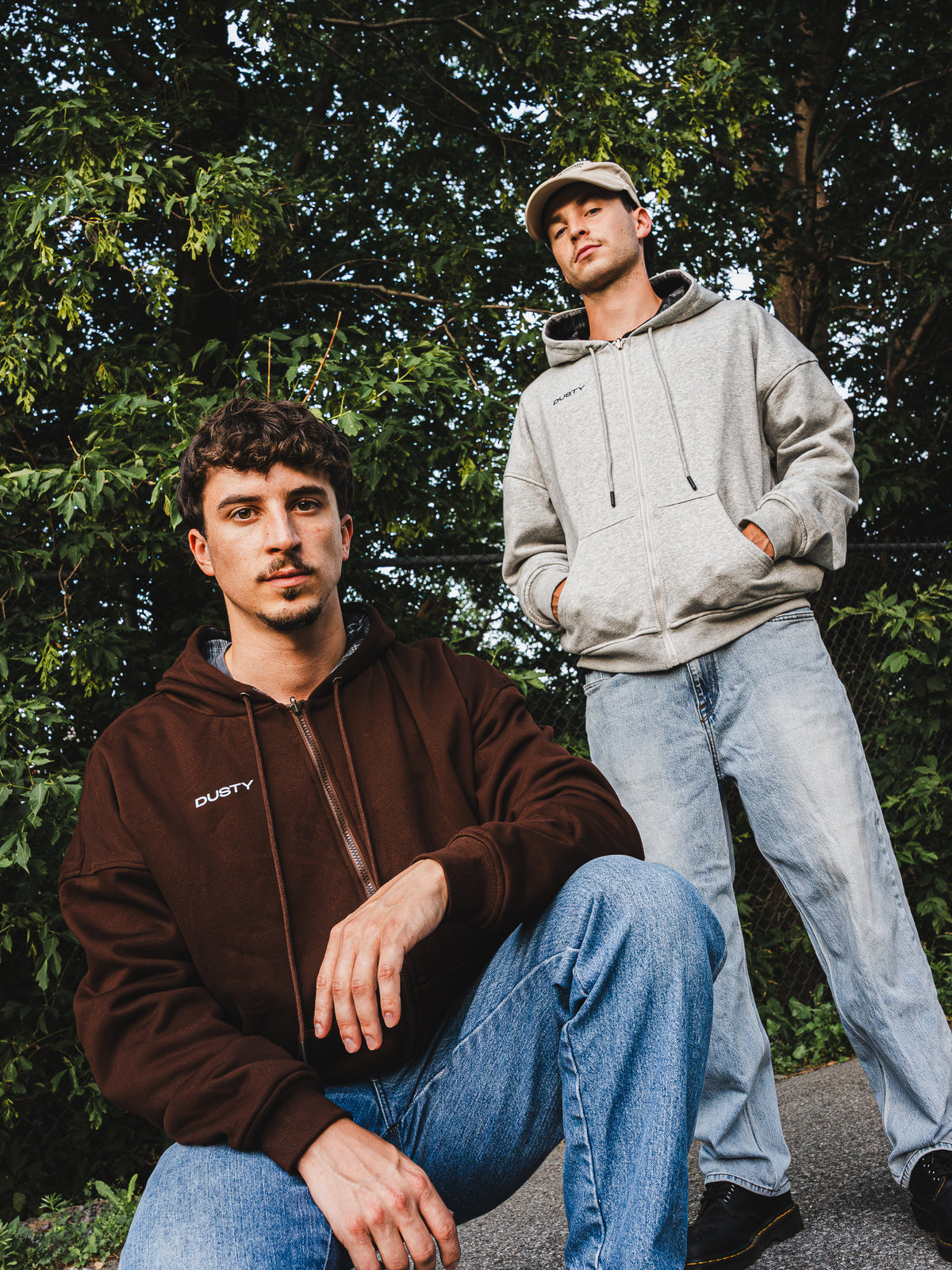 The reversible plaid hoodie